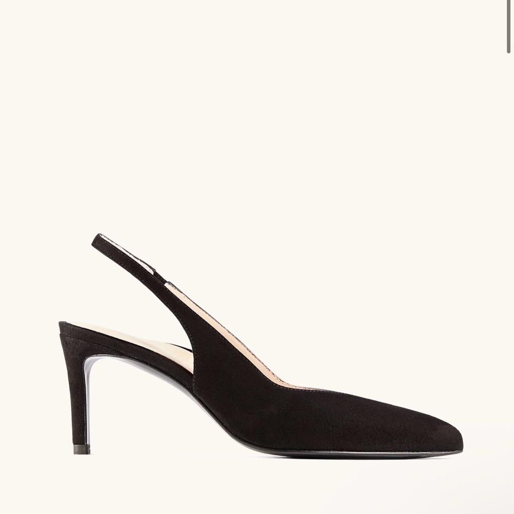 INEZ - MIA Slingback - EUC - Black Suede - 7
